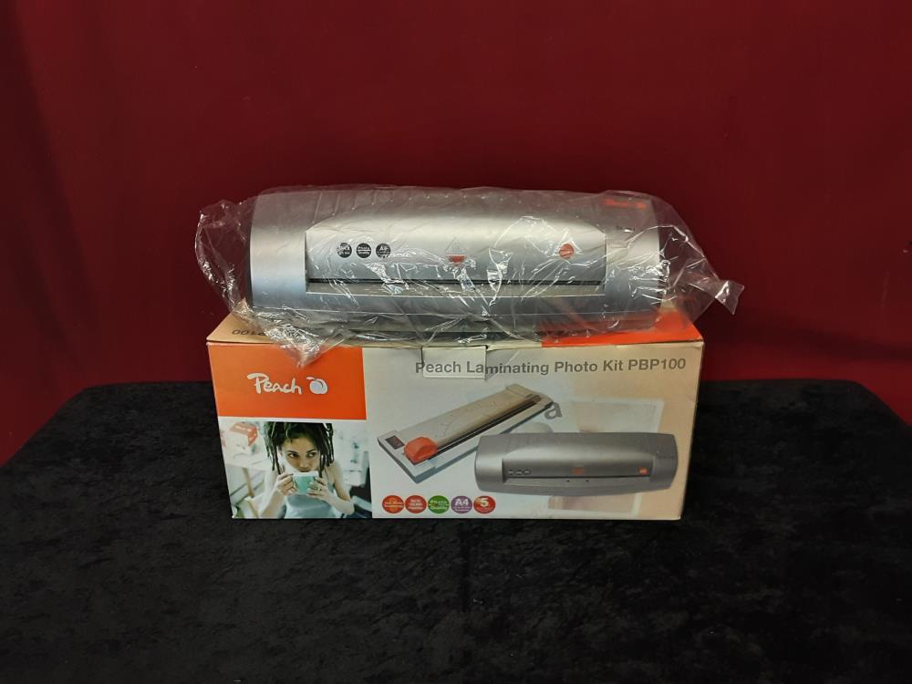 MACHINE A PLASTIFIER  PEACH