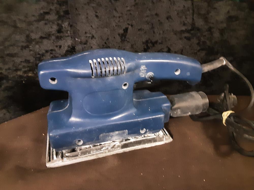 PONCEUSE VIBRANTE 135W BLEU