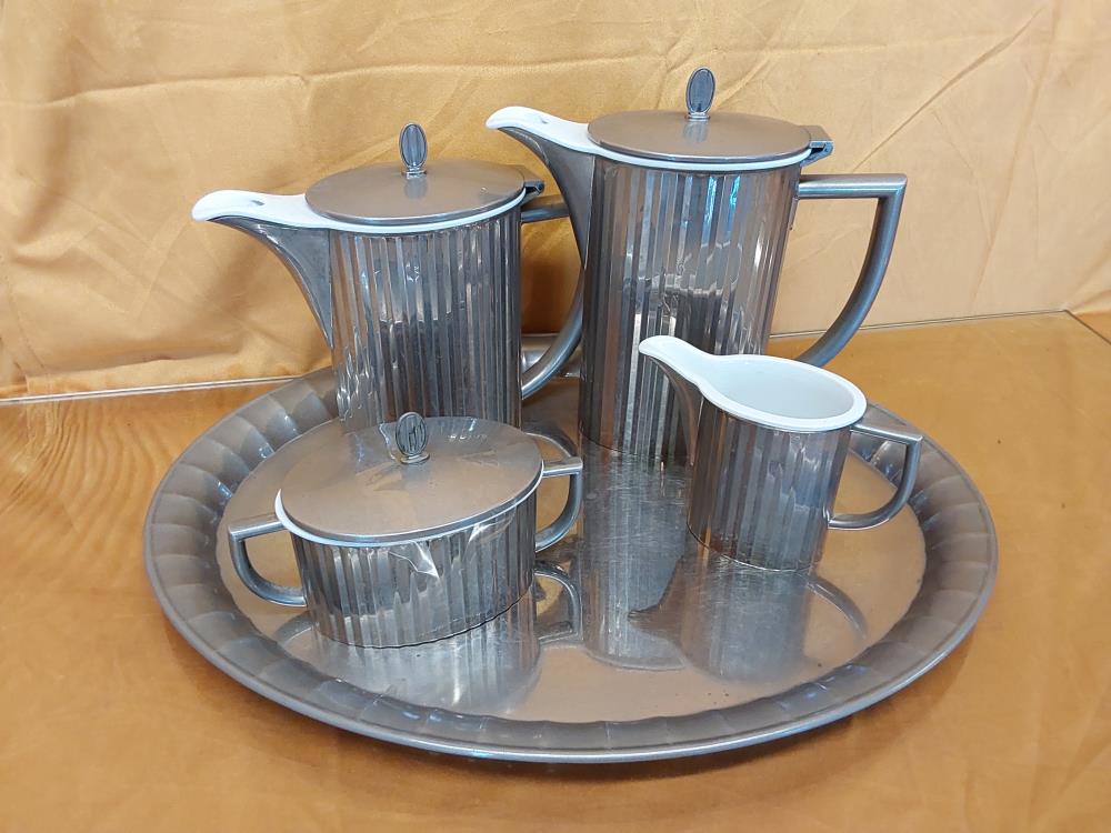 ENSEMBLE SERVICE A CAFE M.A ART DECO STYLE ANNÉE 70