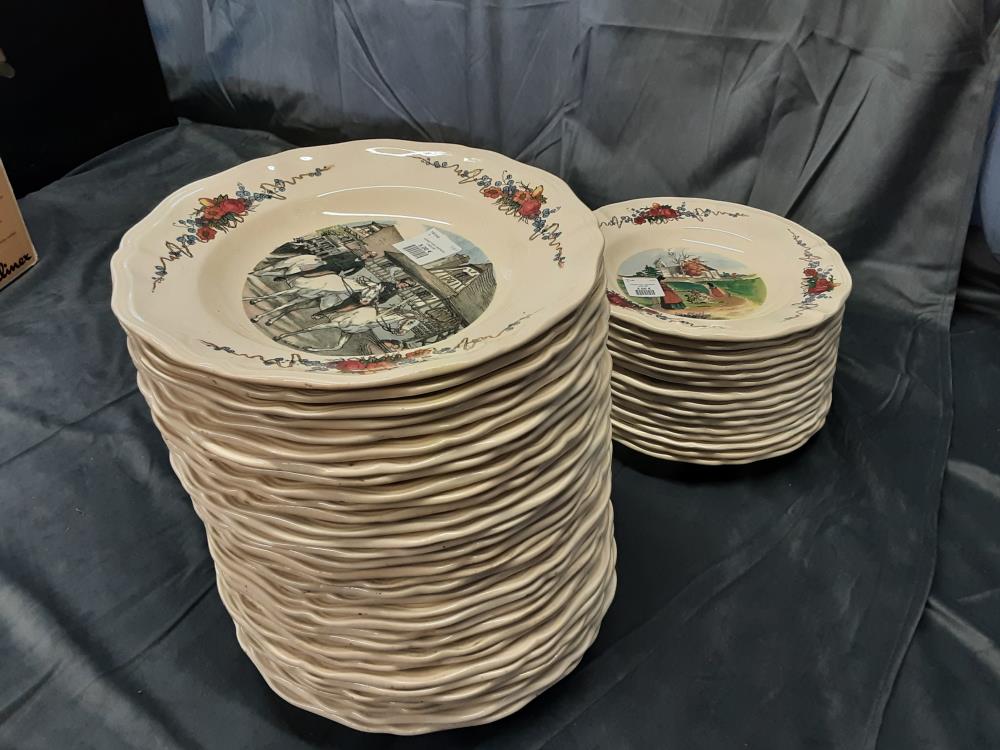 ASSIETTES OBERNAI CREUSE