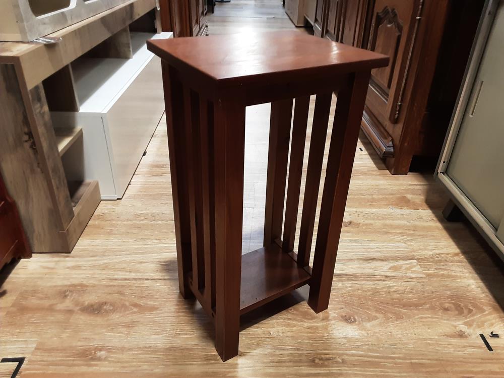 CONSOLE  EN BOIS FONCE PM