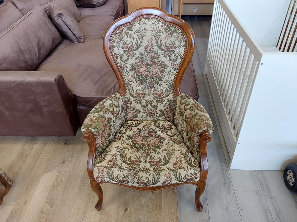 FAUTEUIL BERGÈRE TAPISSIER