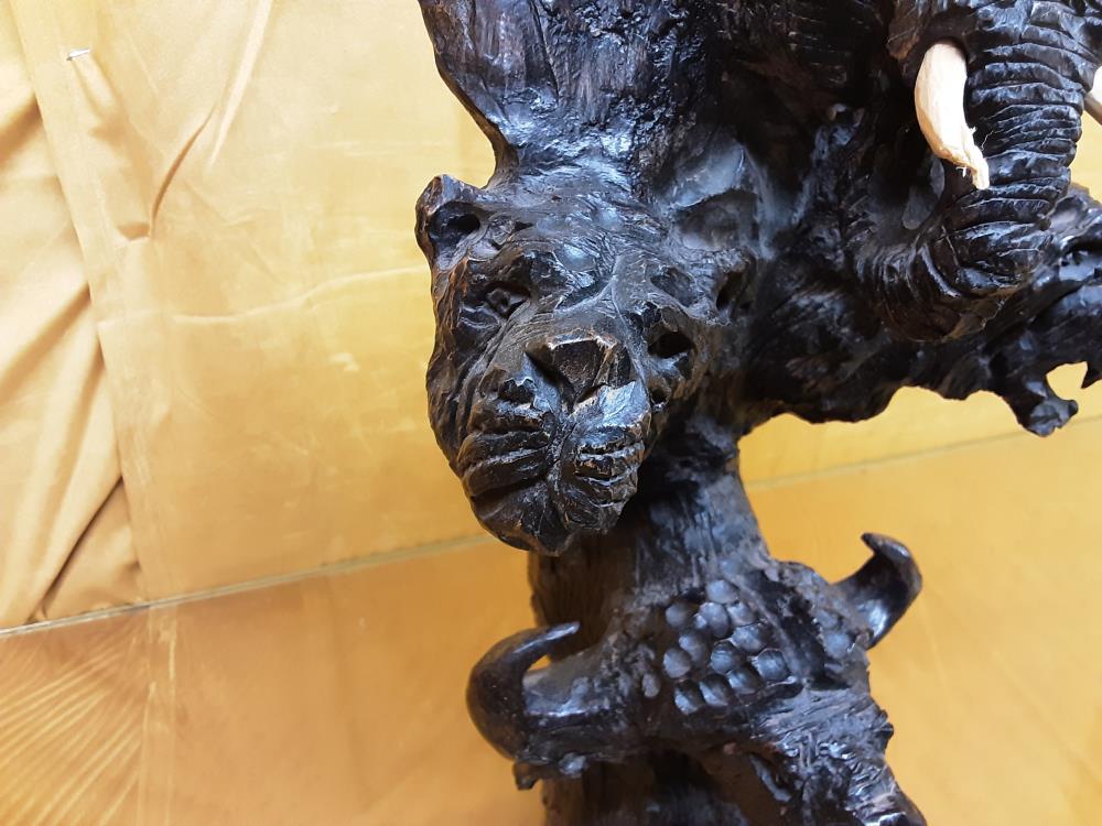 SCULPTURE AFRICAINE ANIMAUX