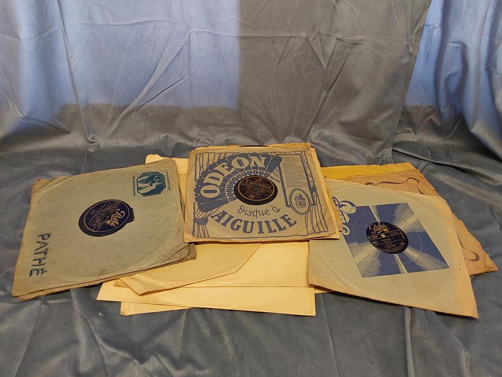 DISQUE GRAMOPHONE À LA PIECE