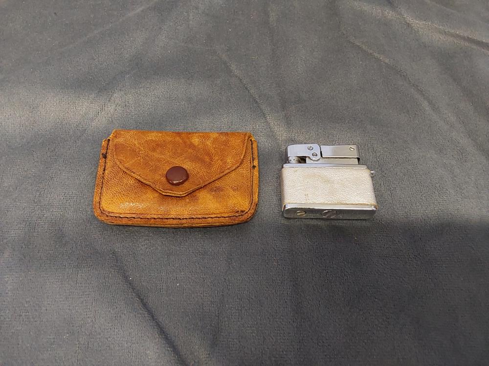 BRIQUET ANCIEN AVEC POCHETTE