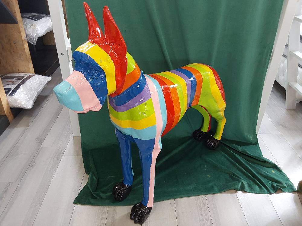 DOG ALLEMAND RAYURES