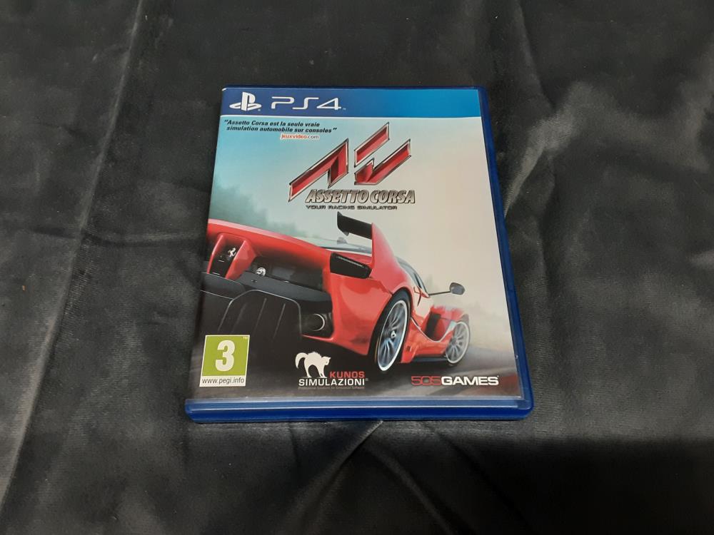 JEU PS4 ASSETTO CORSA