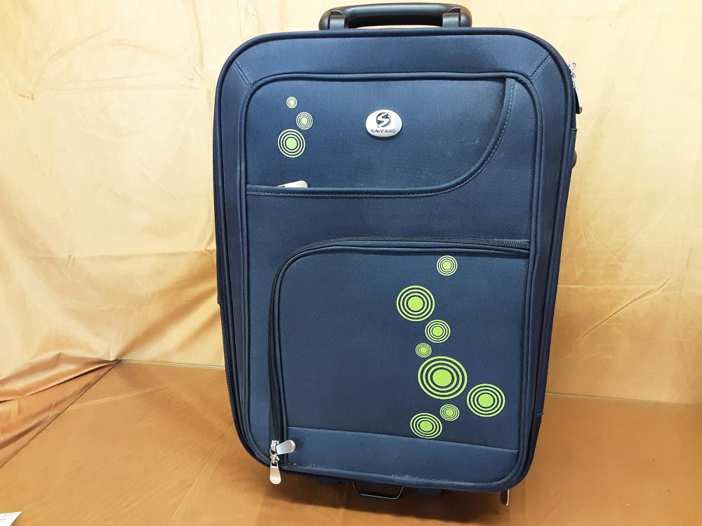 VALISE À ROULETTE BLEU 