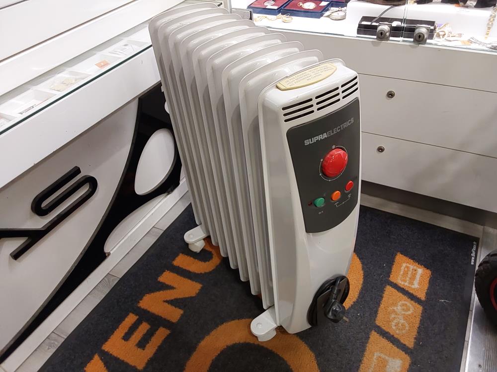 CHAUFFAGE BAIN D'HUILE ELECTRIQUE SUPRA 2000W