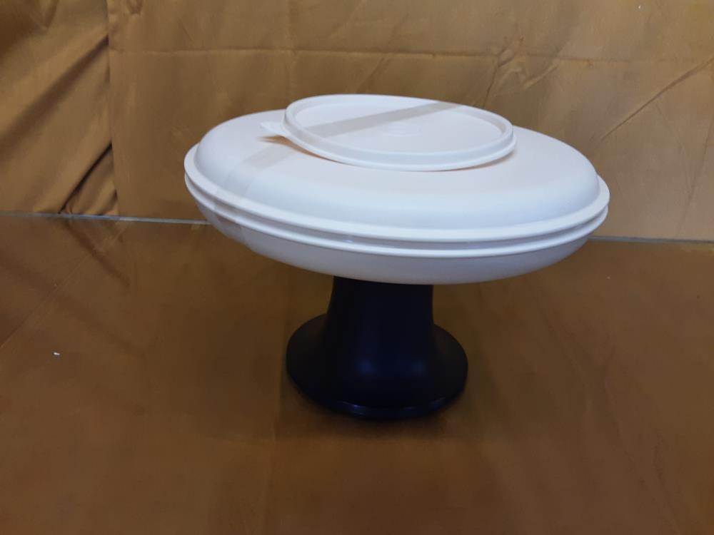 COUPE A GATEAU TUPPERWARE SUR PIED 