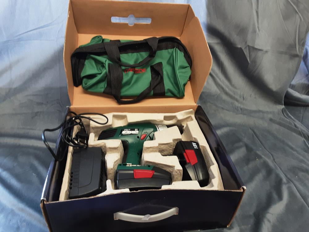 VISSEUSE DEVISSEUSE PARKSIDE A BATTERIE AVEC ACCESSOIRES