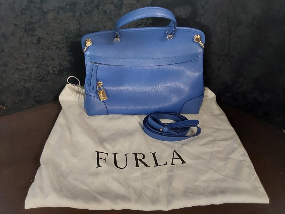 SAC A MAIN FURLA BLEU