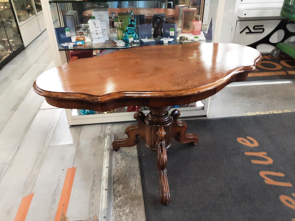 TABLE BASSE VIOLON BOIS