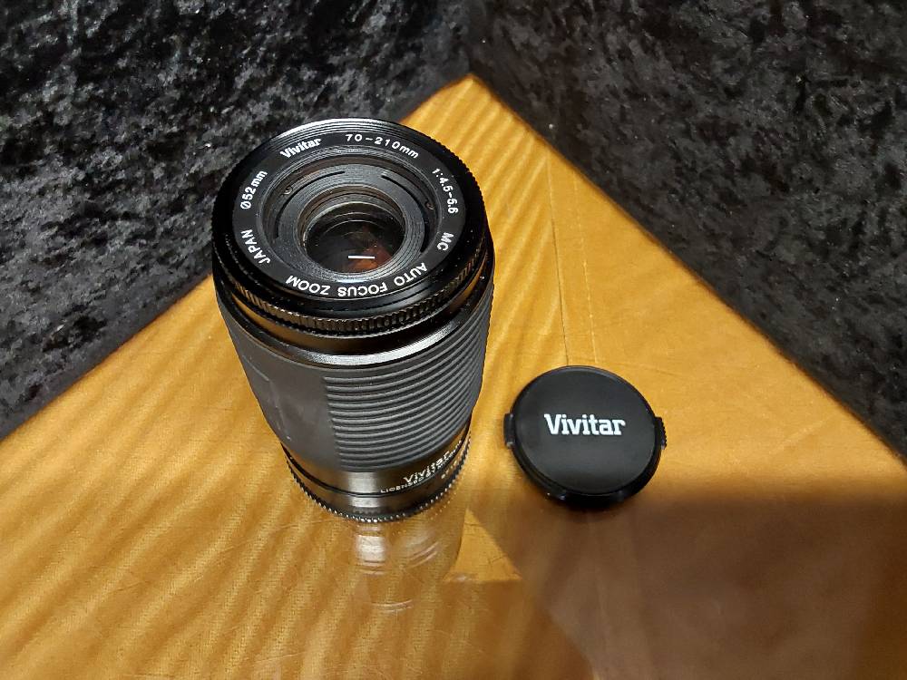 OBJECTIF APPAREIL PHOTO VIVITAR 70-210MM DIAM.52MM