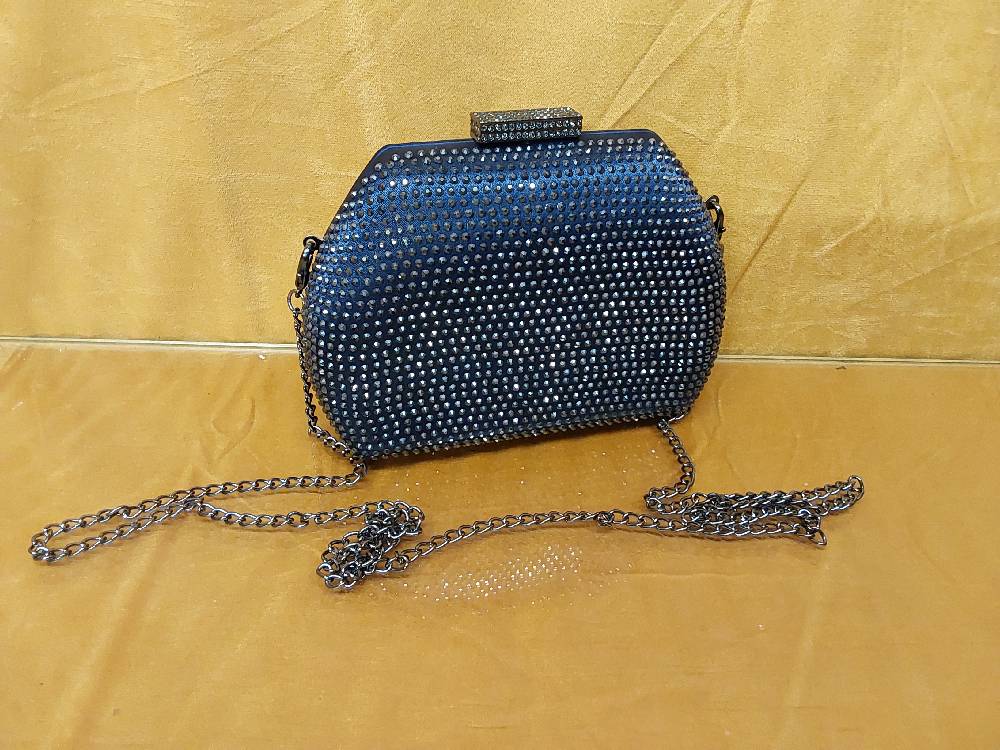 SAC A MAIN TPM BLEU A STRASS