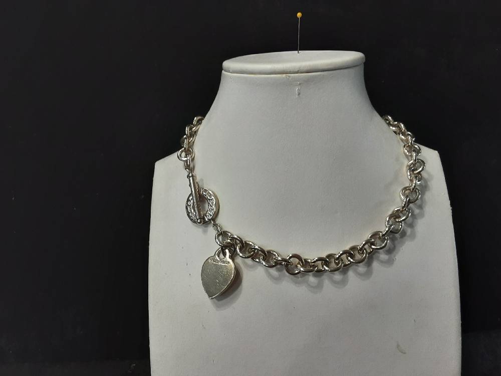 COLLIER EN ARGENT TIFFANY