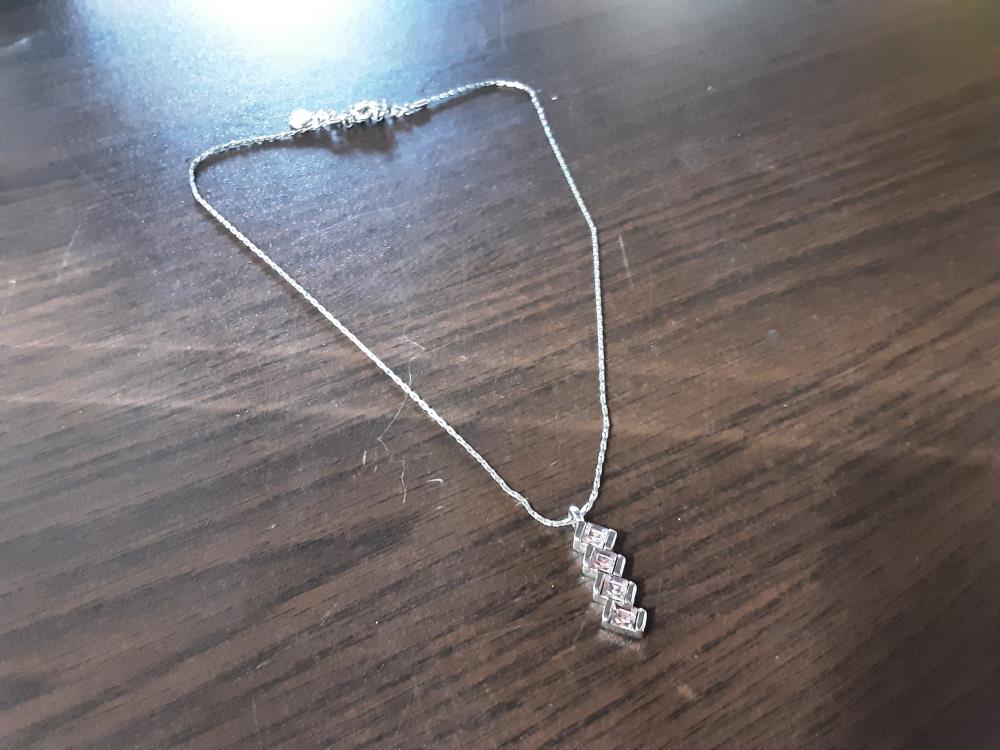 COLLIER STRASS VIOLET