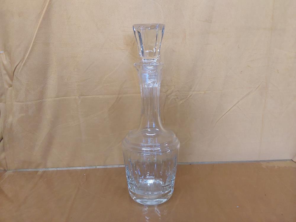 CARAFE EN CRISTAL GM AVEC BOUCHON