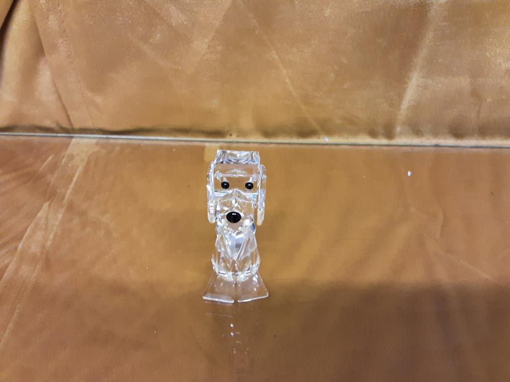 CHIEN CRISTAL SWAROVSKI