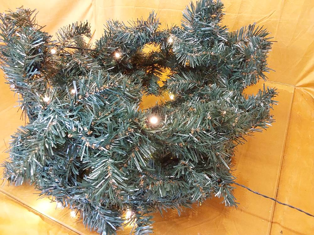 GUIRLANDE DE NOEL BRANCHE DE SAPIN