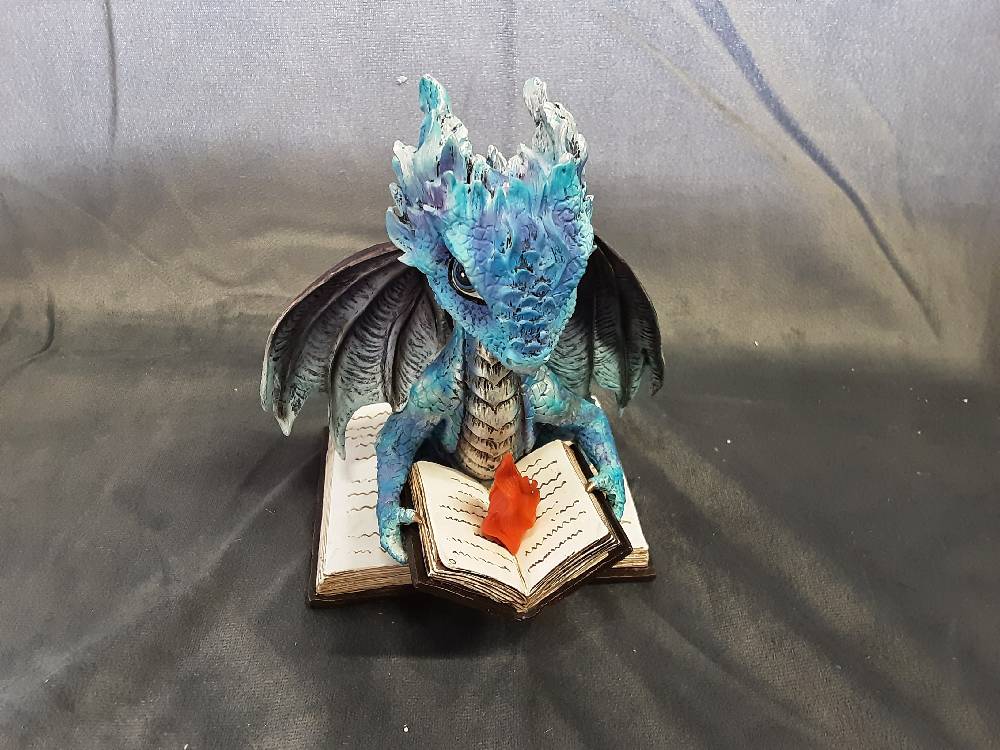 DRAGON LIVRE FLAMME 12X16CM (ARD-011)