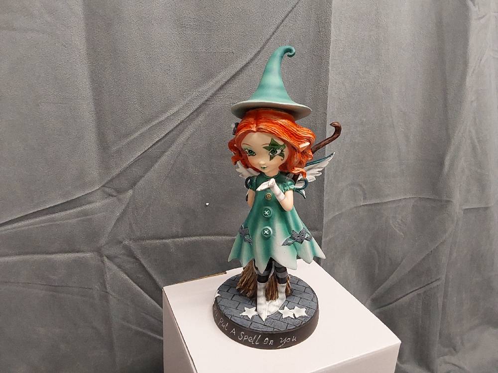 FEE BLEUE SORCIERE 10 X 19.5CM (AF-225-D)