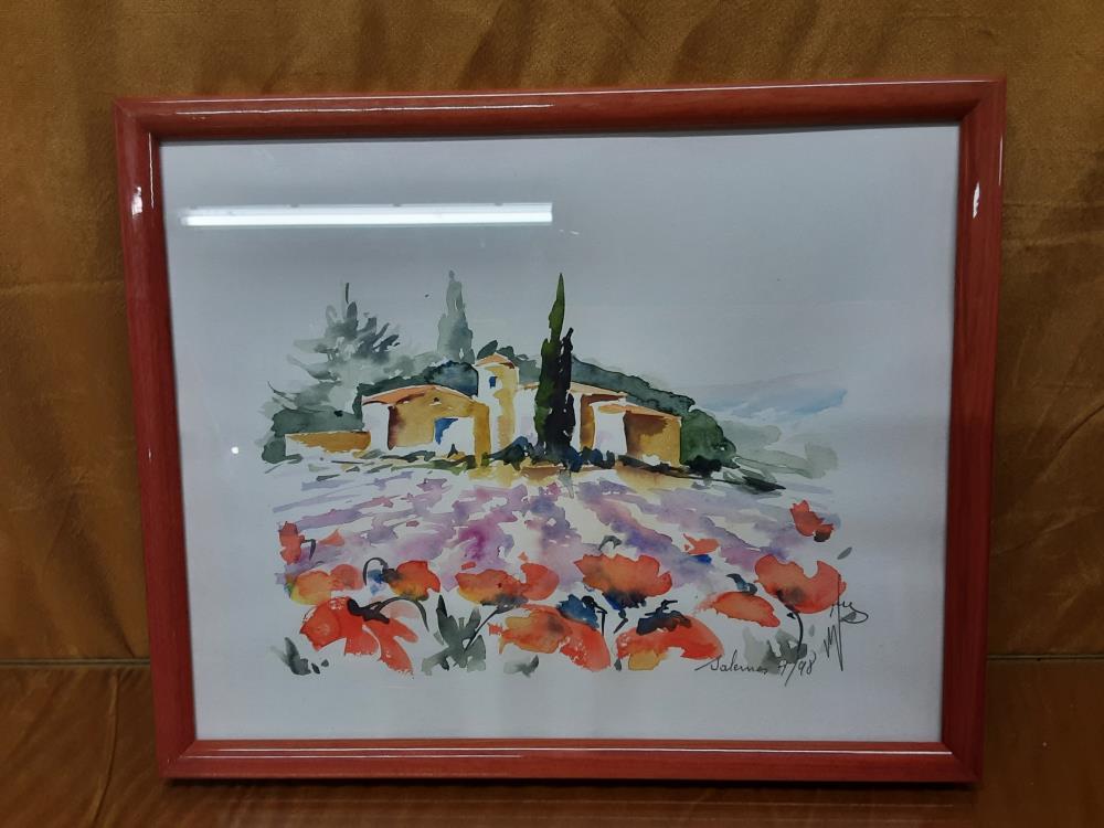 AQUARELLE PROVENCALE 