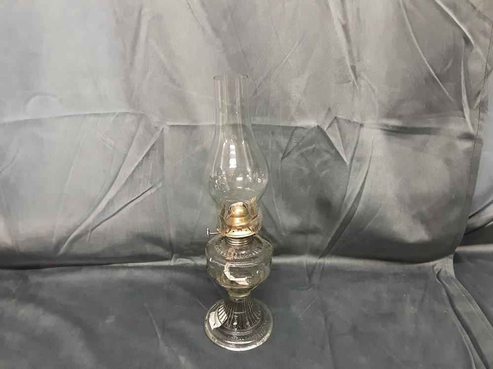 LAMPE A PÉTROLE MM EN VERRE AVEC VERRE 