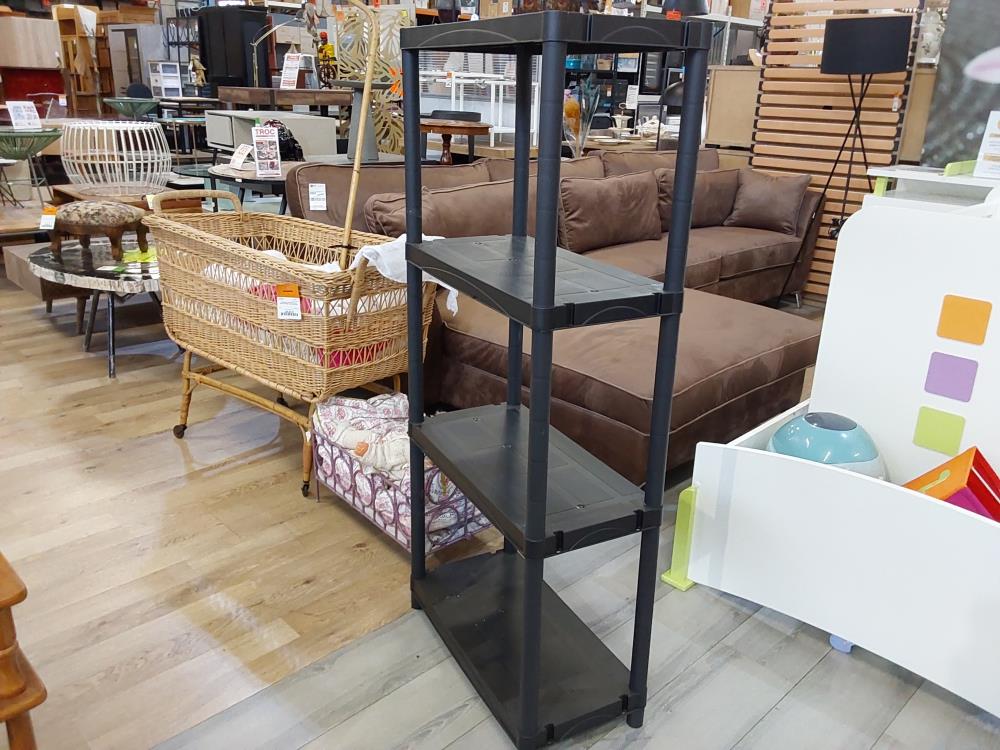 ETAGERE PM PVC NOIRE