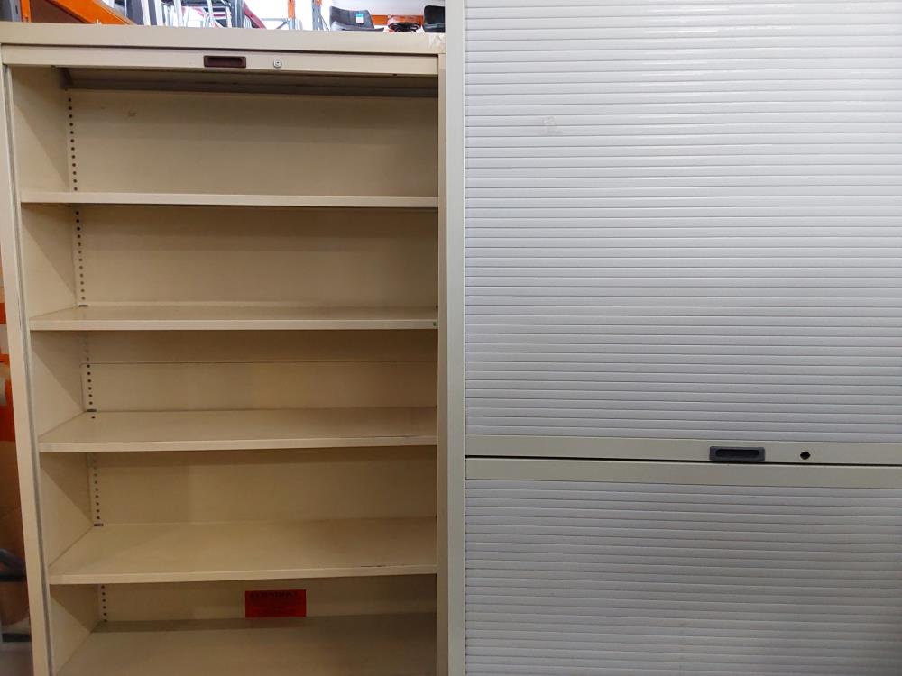 ARMOIRE METAL RIDEAUX SANS CLEF