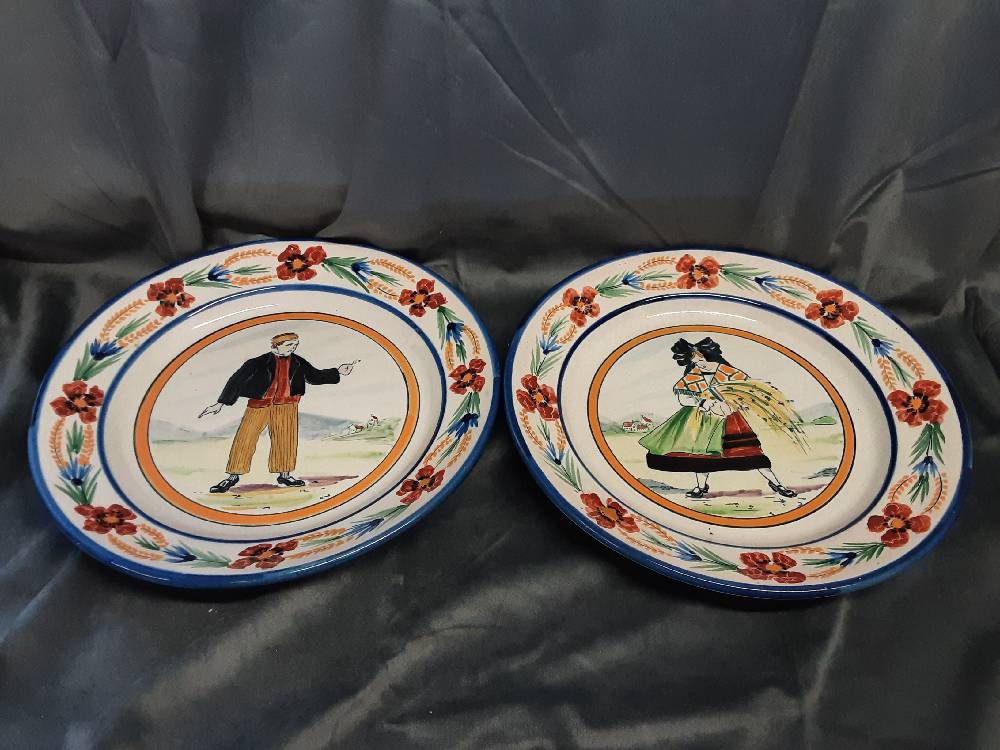 ASSIETTE TGM DECOR MURALE ALSACIEN/NE  DIAMETRE 30CM