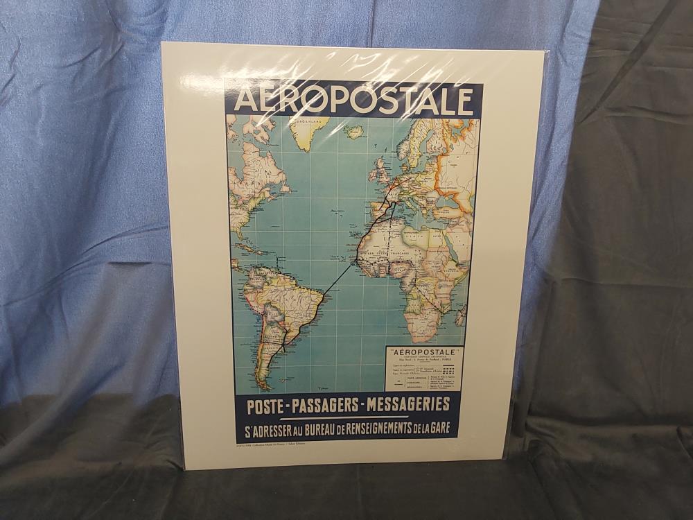AFFICHE A565 AEROPOSTALE (40X50)