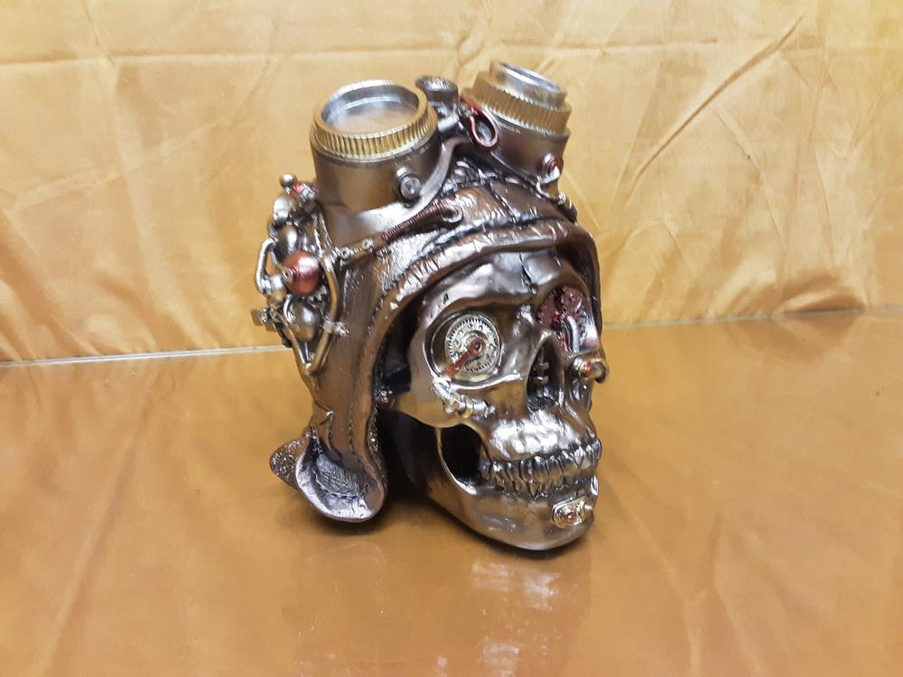 TETE DE MORT MÉCANIQUE CASQUE (SP-12)