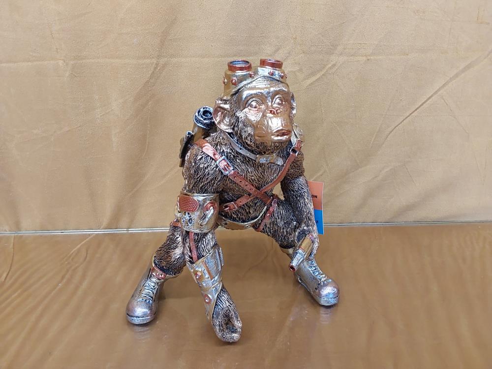 CHIMPANZÉ MÉCANIQUE H.20.3CM (SP-75)