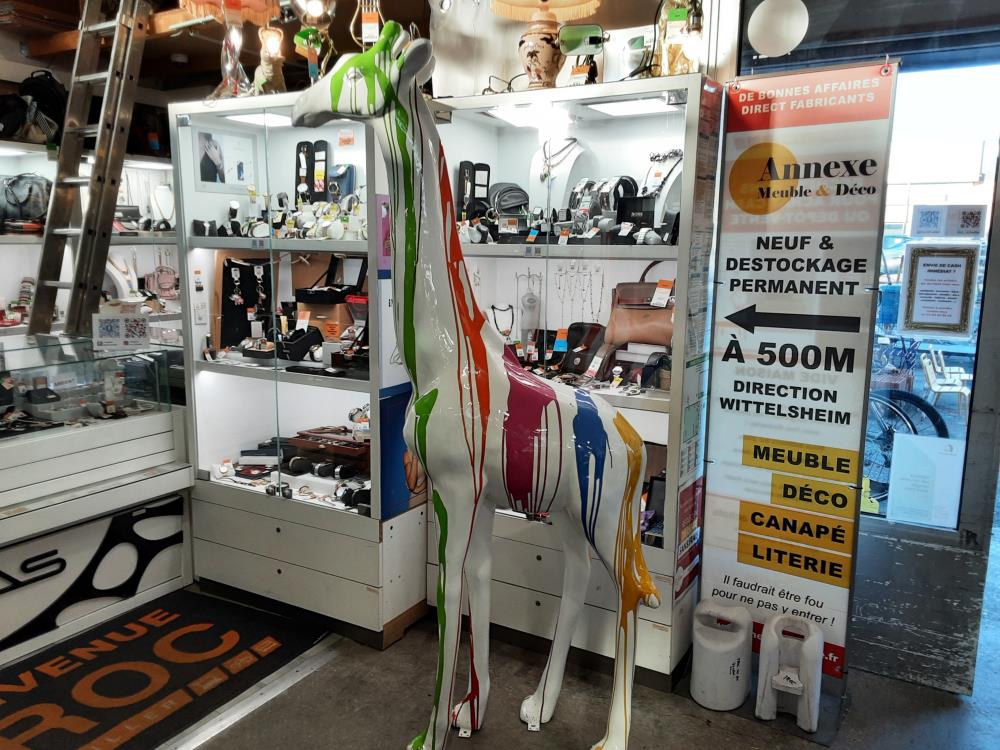 GIRAFE TGM 2M BLANCHE COULURES