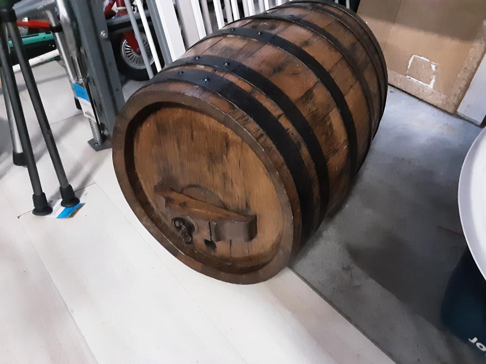 TONNEAU OVALE MM EN BOIS