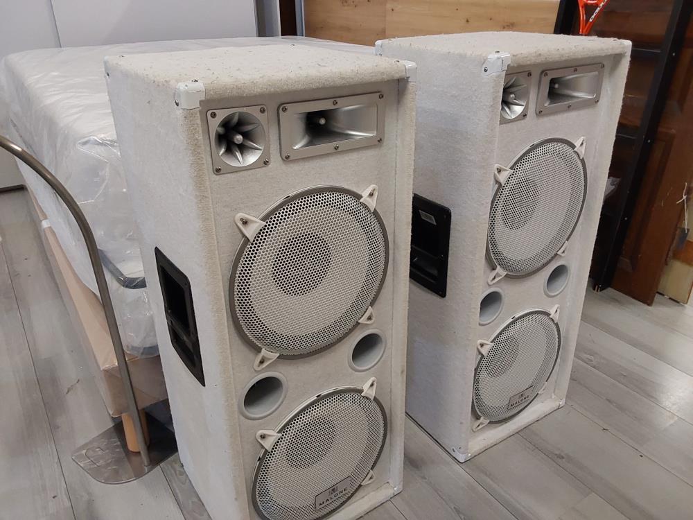 PAIRE ENCEINTE MALONE 2X500W SANS CABLE
