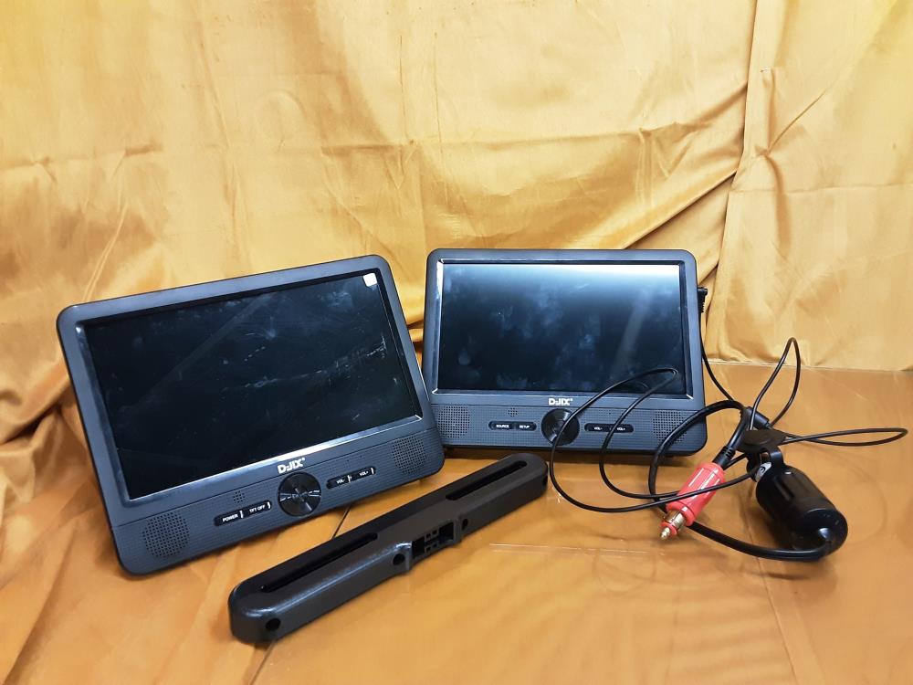 LECTEUR DVD 2 ÉCRANS 12V D-JIX