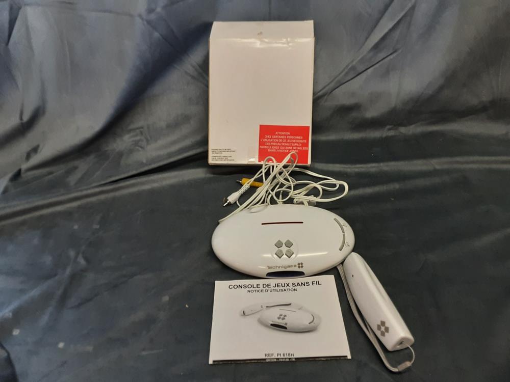 CONSOLE DE JEUX SANS FIL TECHNIGAME