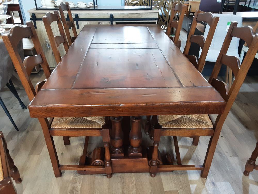 TABLE MONASTERE CHENE