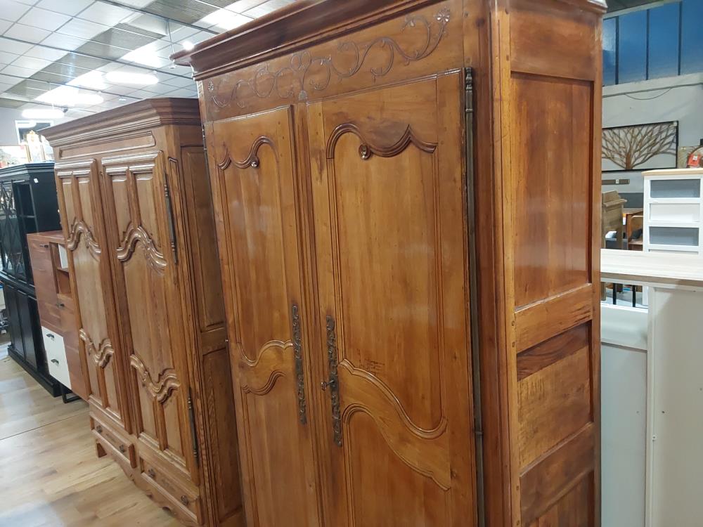ARMOIRE MERISIER 2 PORTES