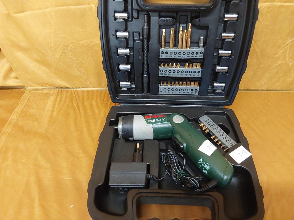 VISSEUSE BOSCH SANS FIL DANS COFFRET