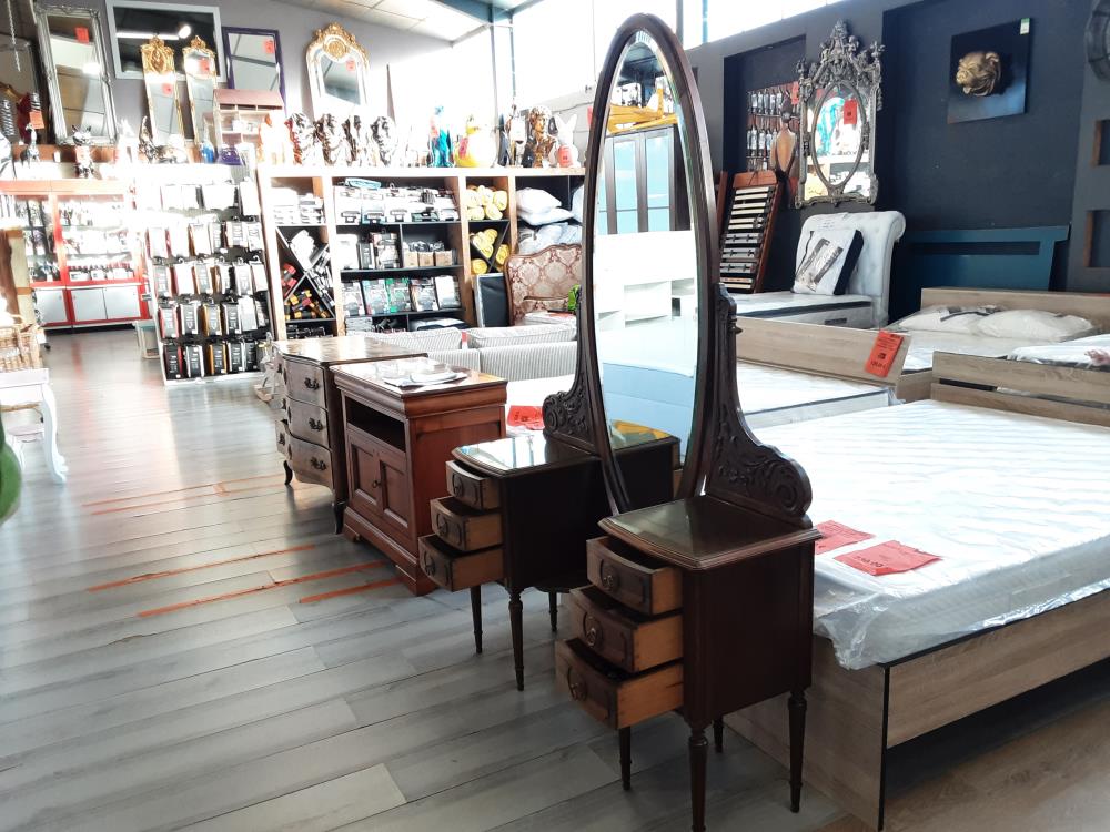 PSYCHE 6 TIROIRS BOIS FONCE