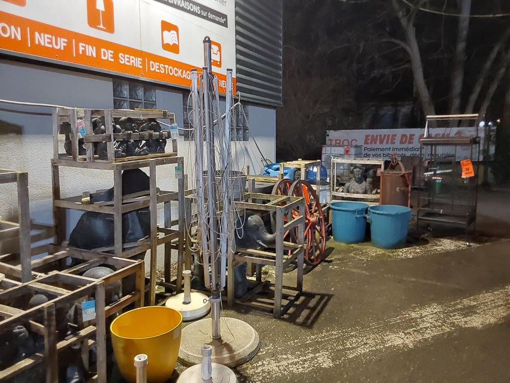 ETENDOIR A LINGE TGM EN ALU POUR EXTERIEUR SANS PIED