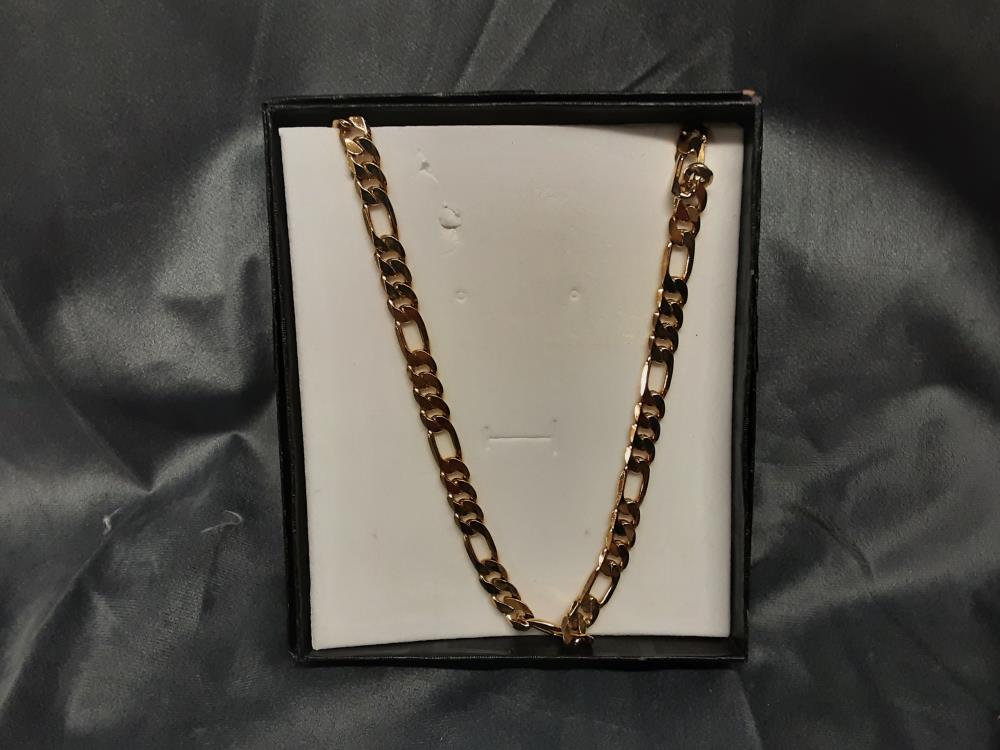 COLLIER HOMME DORÉ