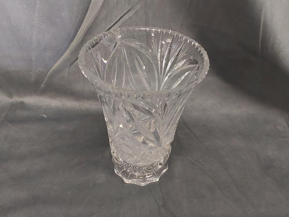 VASE EN CRISTAL