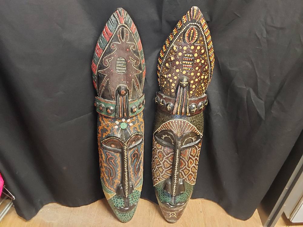 MASQUE AFRICAIN GM H.95CM