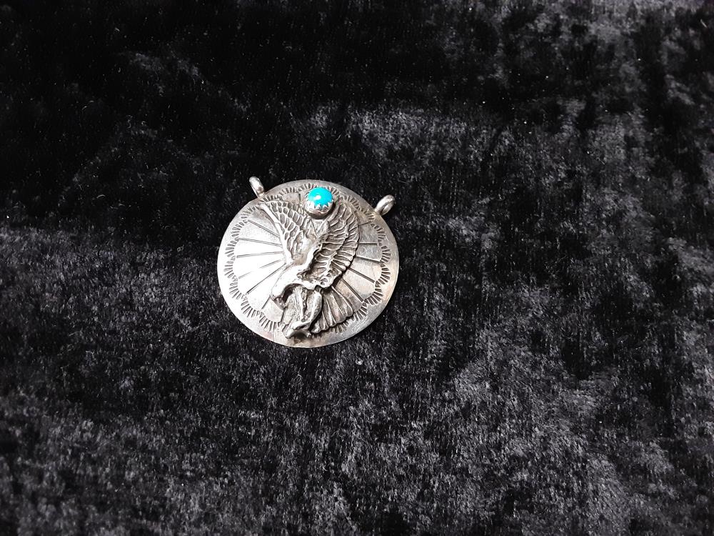 PENDENTIF AIGLE EN ARGENT