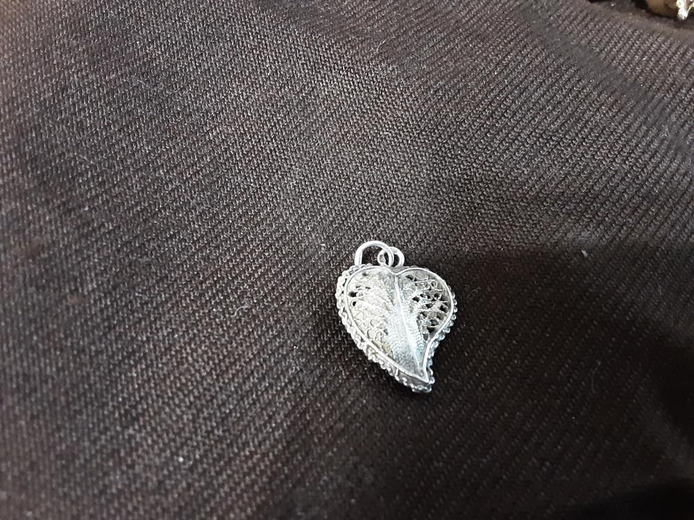 PENDENTIF COEUR ARBRE DE VIE EN ARGENT