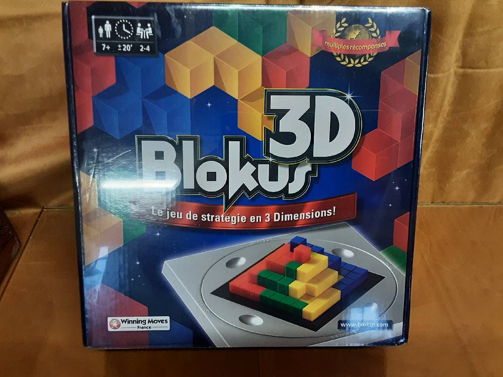 JEU LE BLOKUS 3D EMBALLÉ